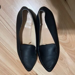 Express Black Flats with gold detail size 10 FINAL PRICE. OR DONATING 12/26